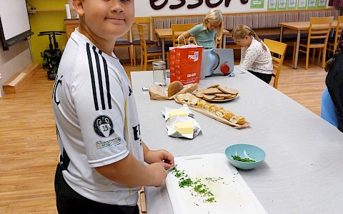 Geburtstagsjause