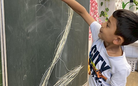 Zahlentag in der Vorschulklasse