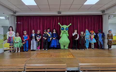 Fasching in der Schule