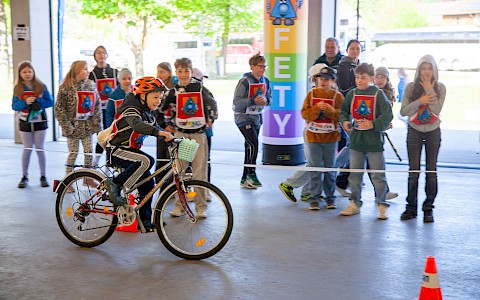 Die 4a bei der Safety Tour
